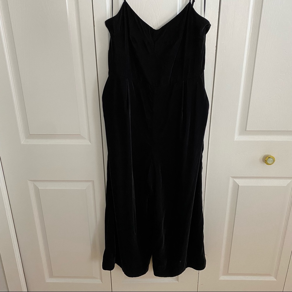 J. Crew Velvet Jumpsuit